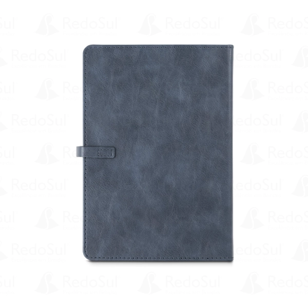 Agenda personalizada em PU tamanho 14,8 x 21 cm